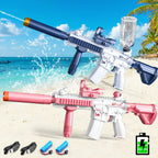 New Rechargeable Electric Water Gun Automatic Squirt Rifle Toy Gun