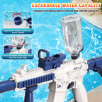 New Rechargeable Electric Water Gun Automatic Squirt Rifle Toy Gun