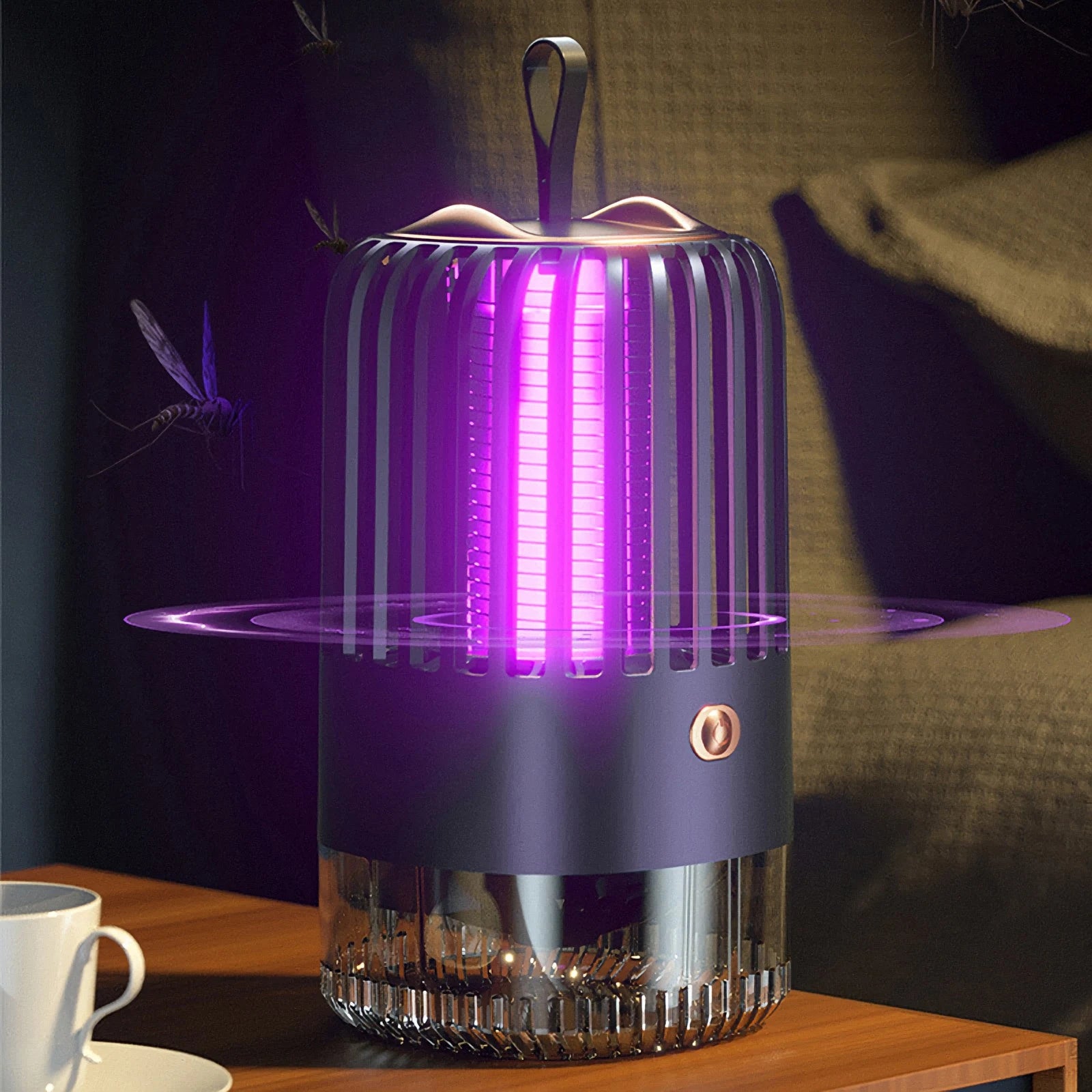 Mosquito Repeller Shocker Lamp With Electric Insect Control