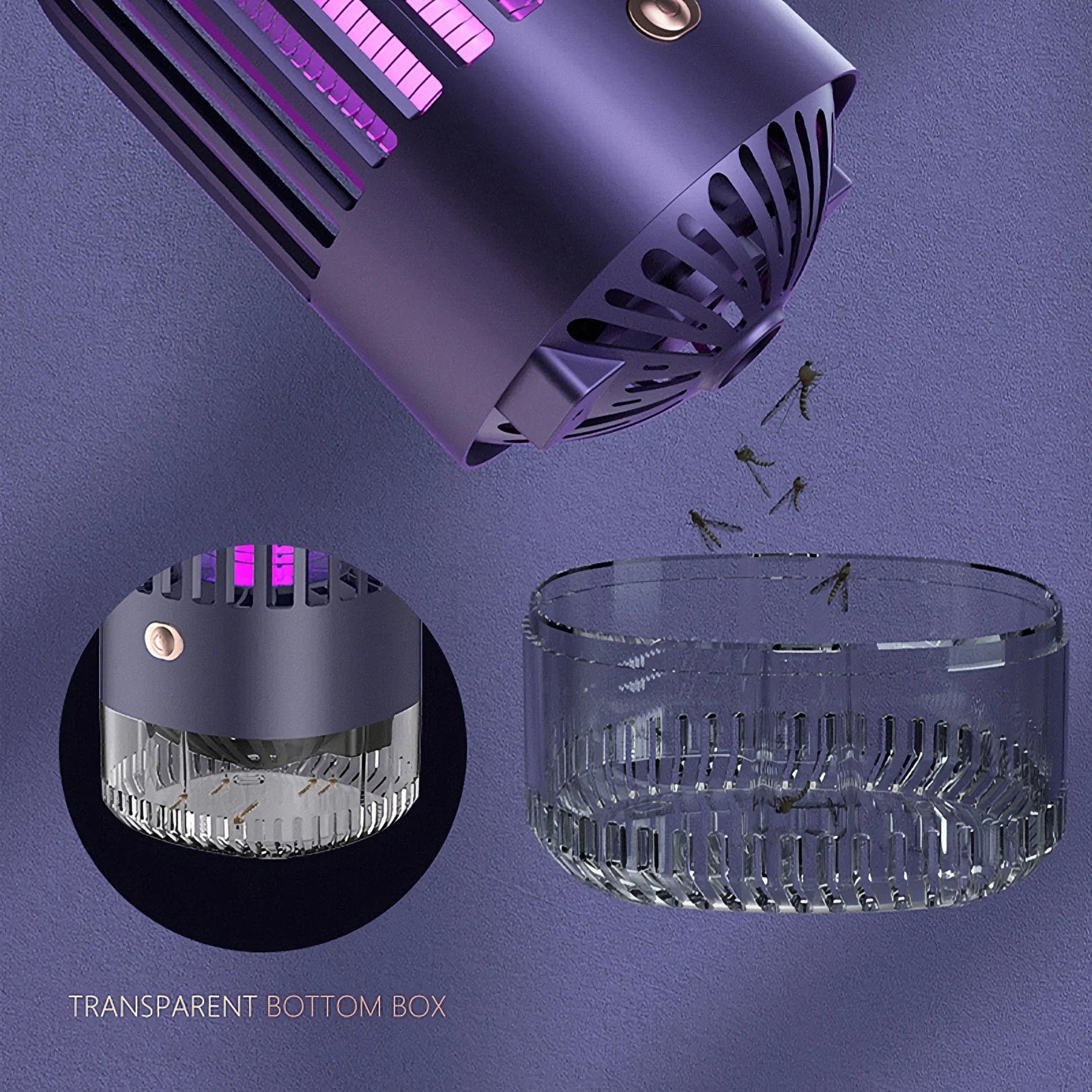 Mosquito Repeller Shocker Lamp With Electric Insect Control