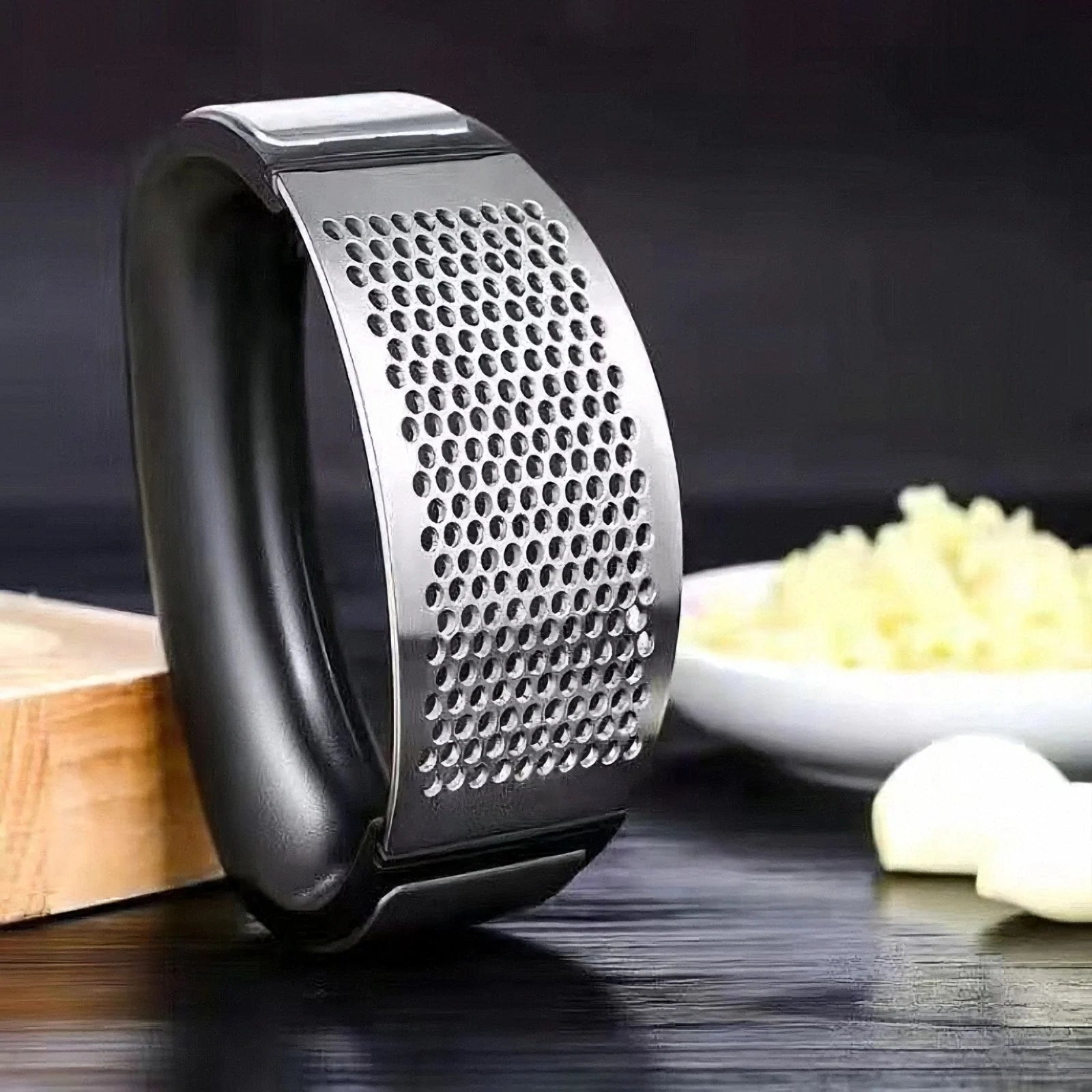 Stainless Steel Garlic Press Crusher For Easy Mincing Kitchen Tools