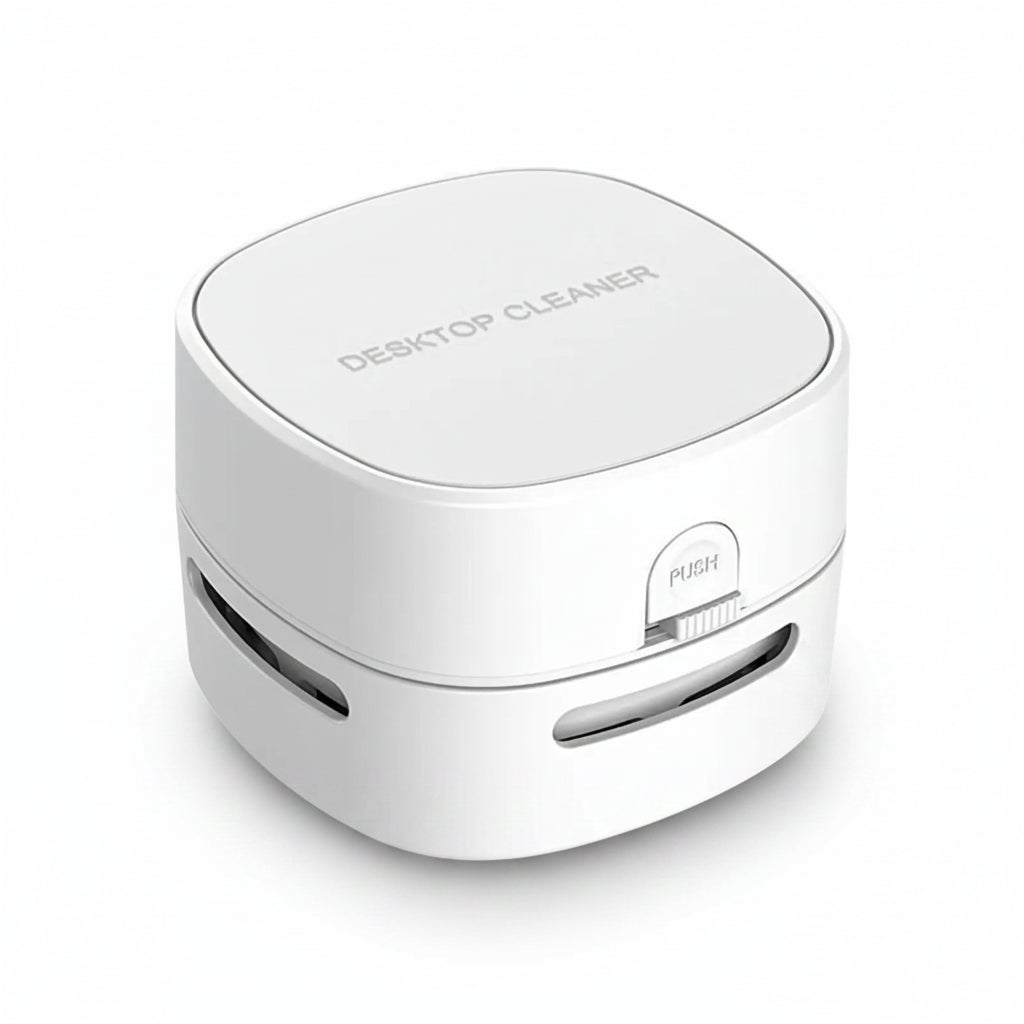360° Rotating Mini Vacuum Cleaner For Table With Powerful Suction