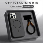 Magnetic iPhone Case With Lanyard And MagSafe Support