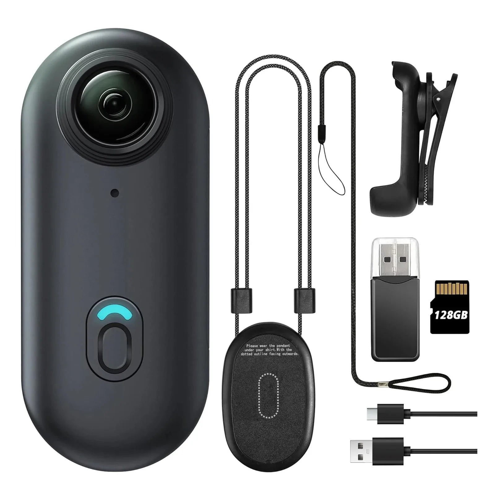 Portable Mini POV Camera For Hands Free 1080P Recording