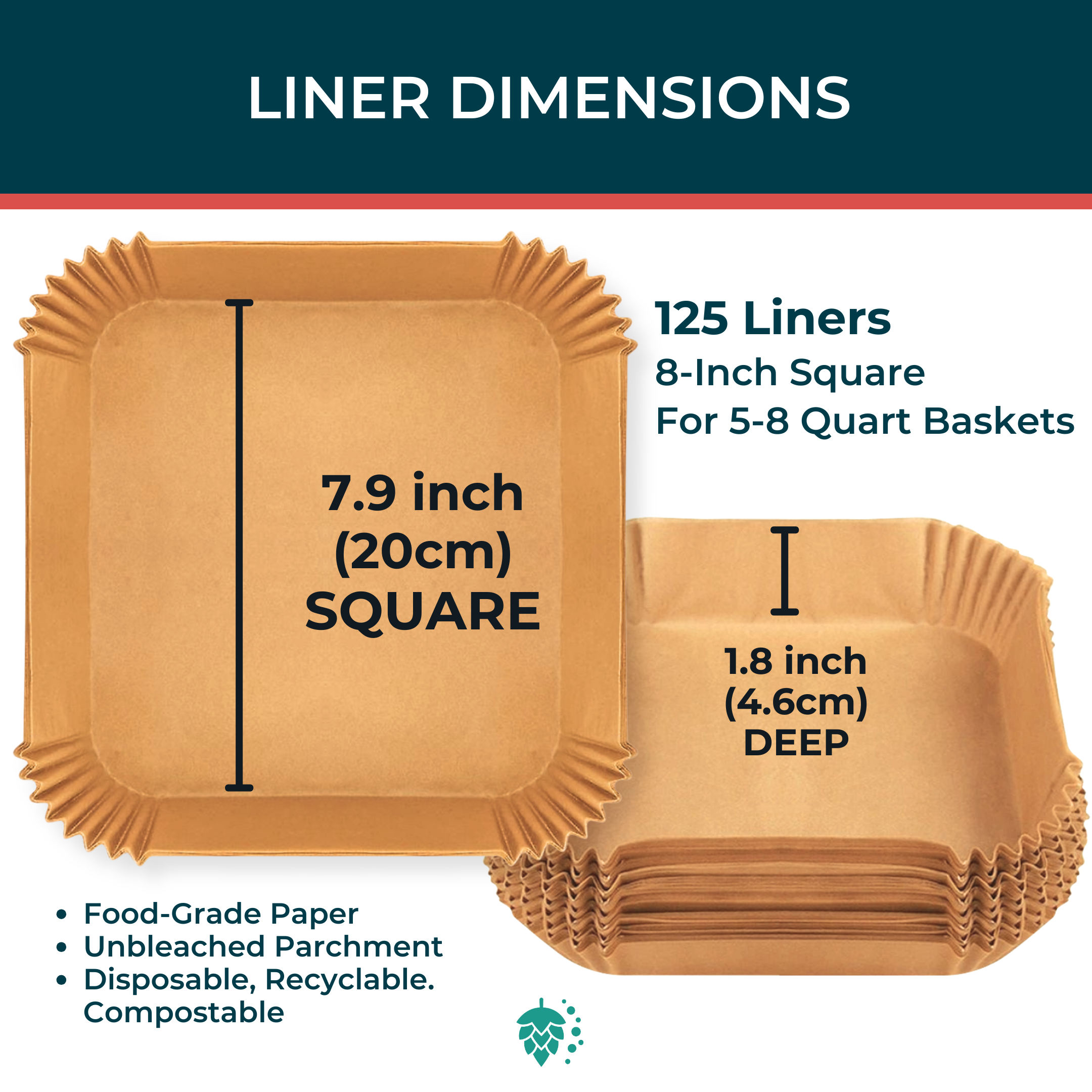 Premium Disposable Air Fryer Paper Liners By Cathy Yoder