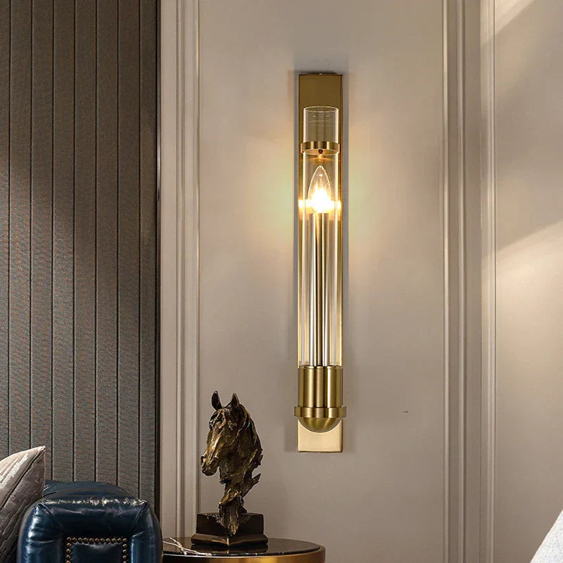 Elegant Modern American Style Wall Lamp - Golden Luminaire
