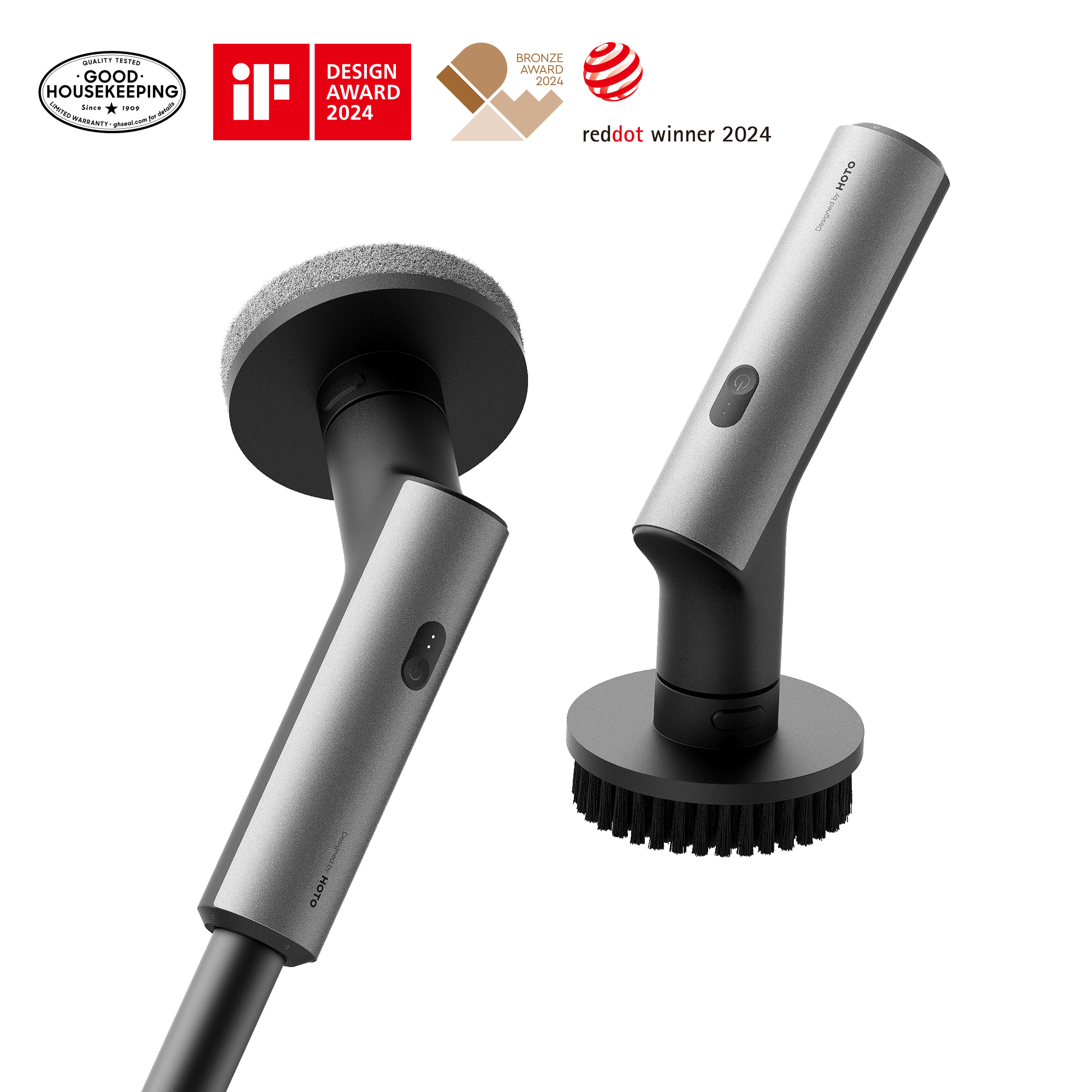 HOTO Electric Spin Scrubber For Kitchen & Bathroom