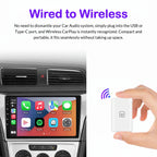 Wireless Apple CarPlay Adapter For Cable Free Driving Experience