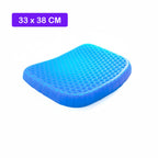 Breathable Gel Seat Cushion With Cooling Comfort And Pressure Relief