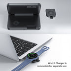3 In 1 Foldable Wireless Charging Station For Samsung Galaxy