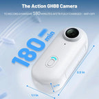 Portable Mini POV Camera For Hands Free 1080P Recording