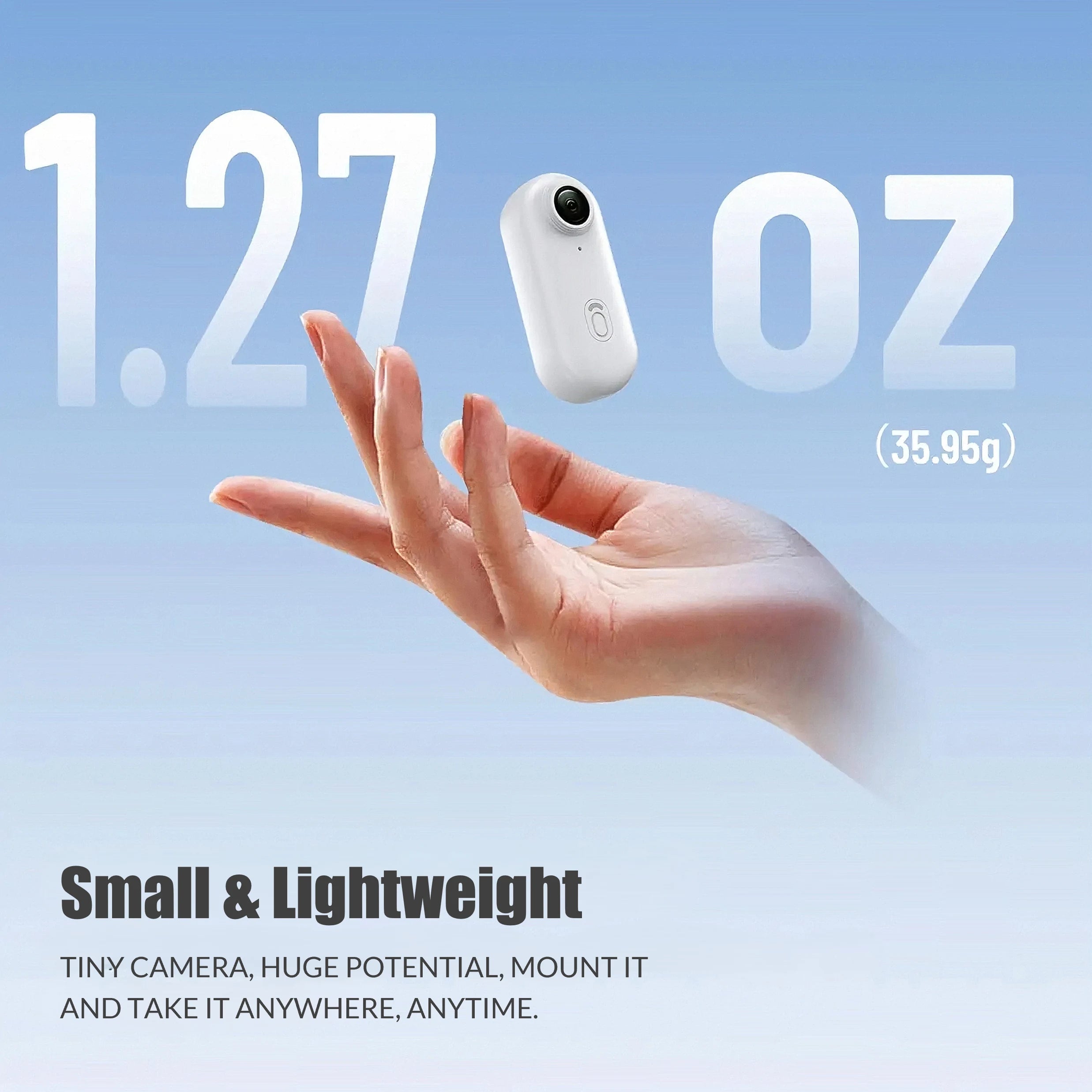 Portable Mini POV Camera For Hands Free 1080P Recording