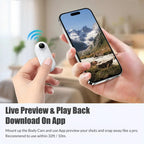 Portable Mini POV Camera For Hands Free 1080P Recording