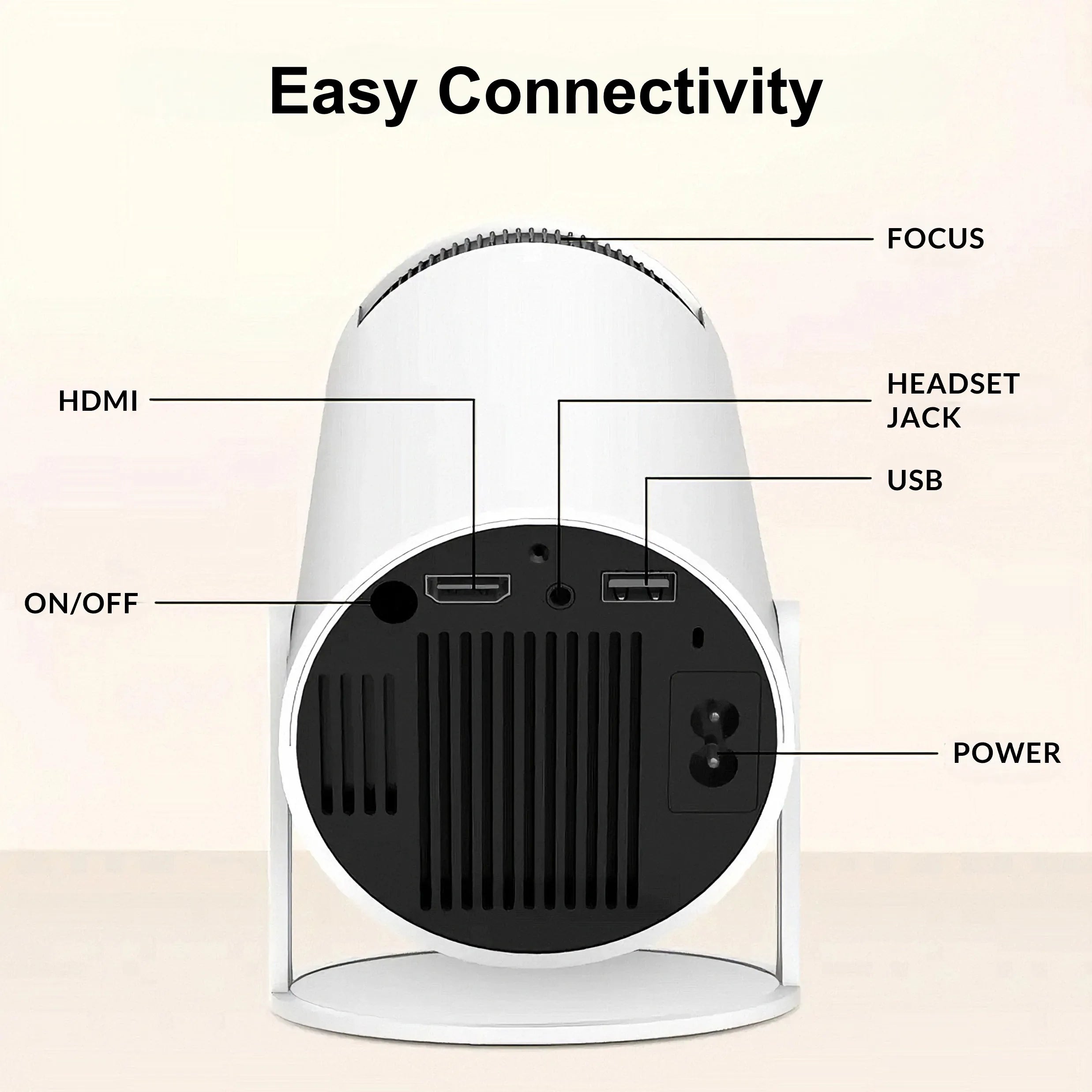 HY300 Mini Cinema Device With HD Display And Smart Features