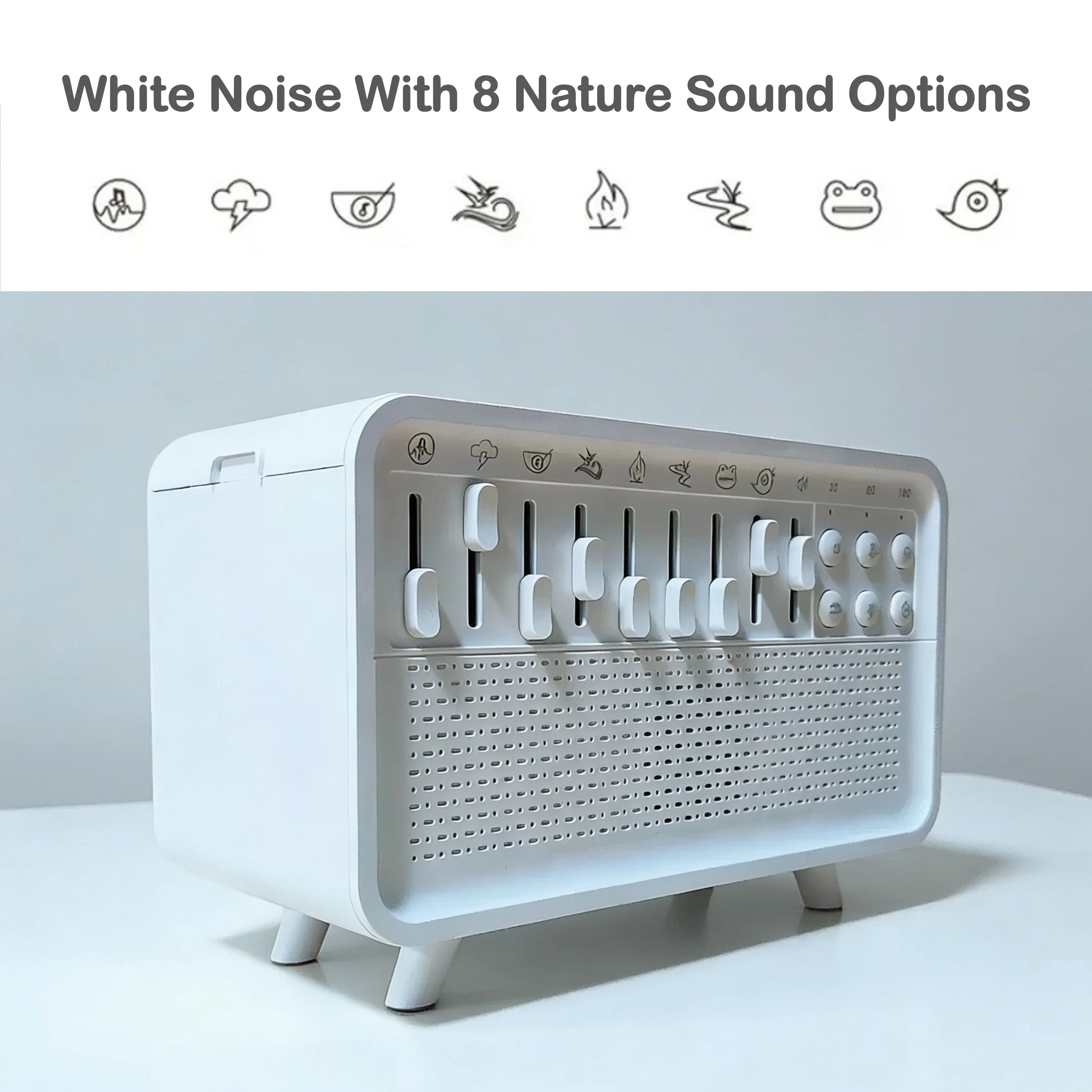 3 In 1 Bluetooth Humidifier With White Noise And Ambient Light