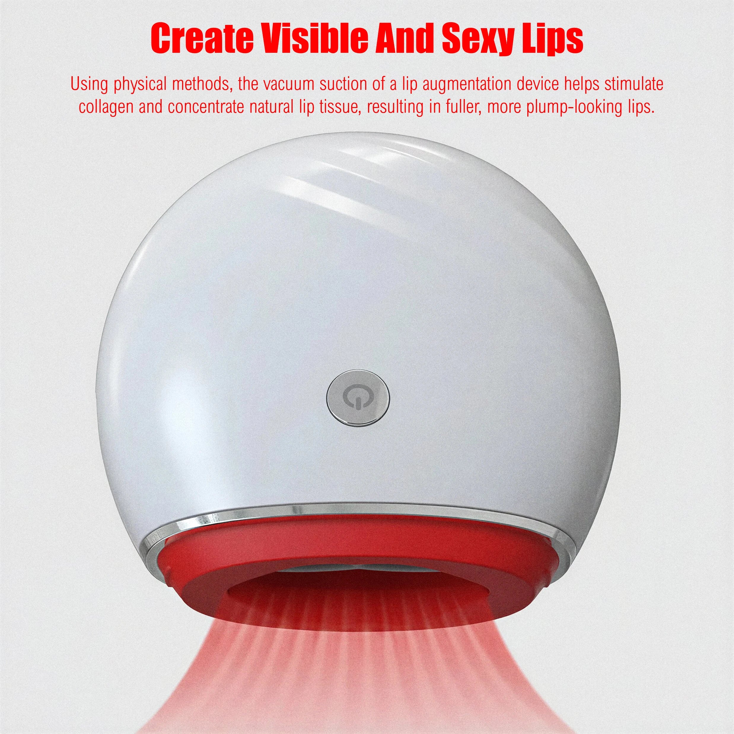 Portable Wireless Lip Enhancement Tool For Fuller Defined Lips
