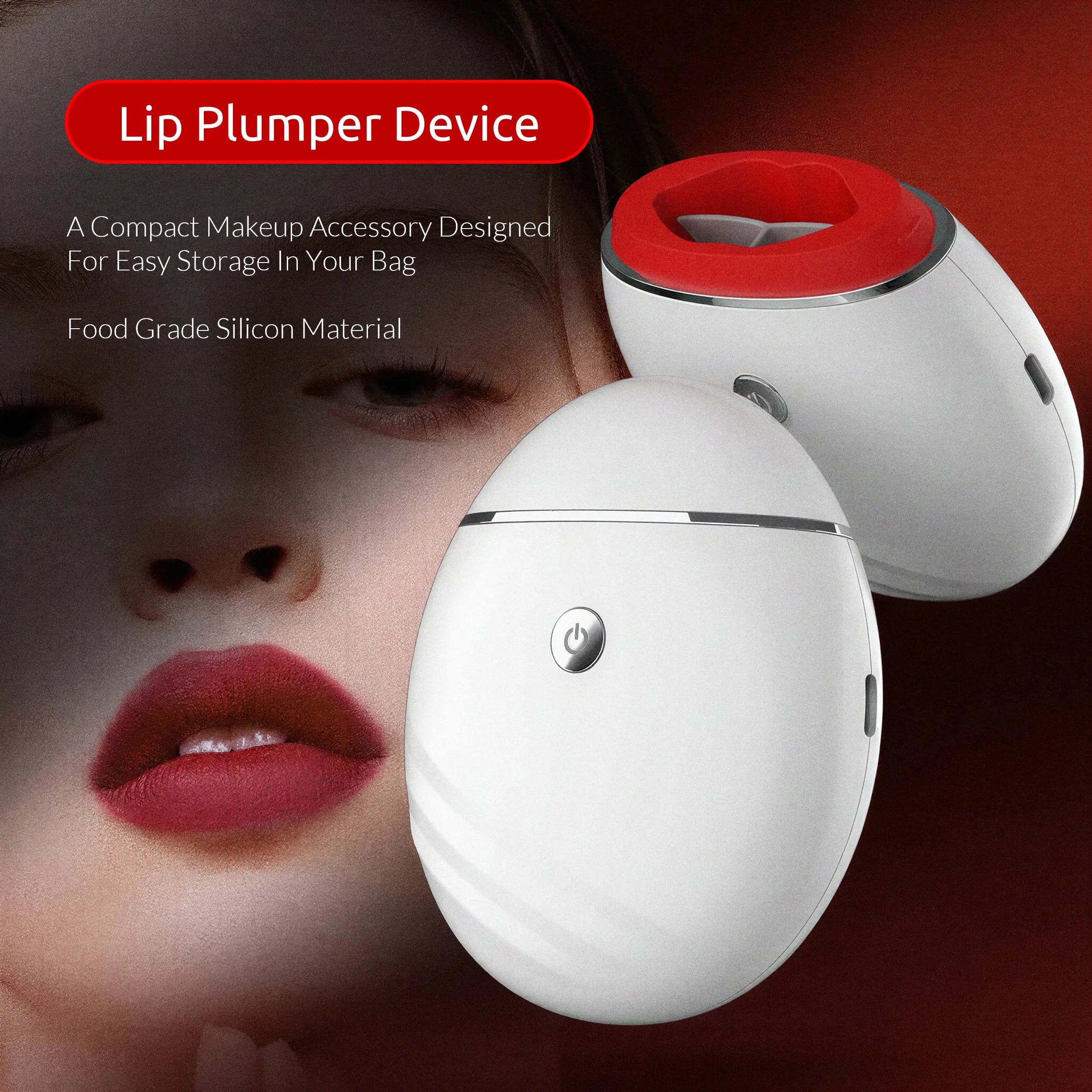 Portable Wireless Lip Enhancement Tool For Fuller Defined Lips