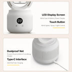 Portable Rechargeable Bladeless Water Cooler With Mist Sprayer