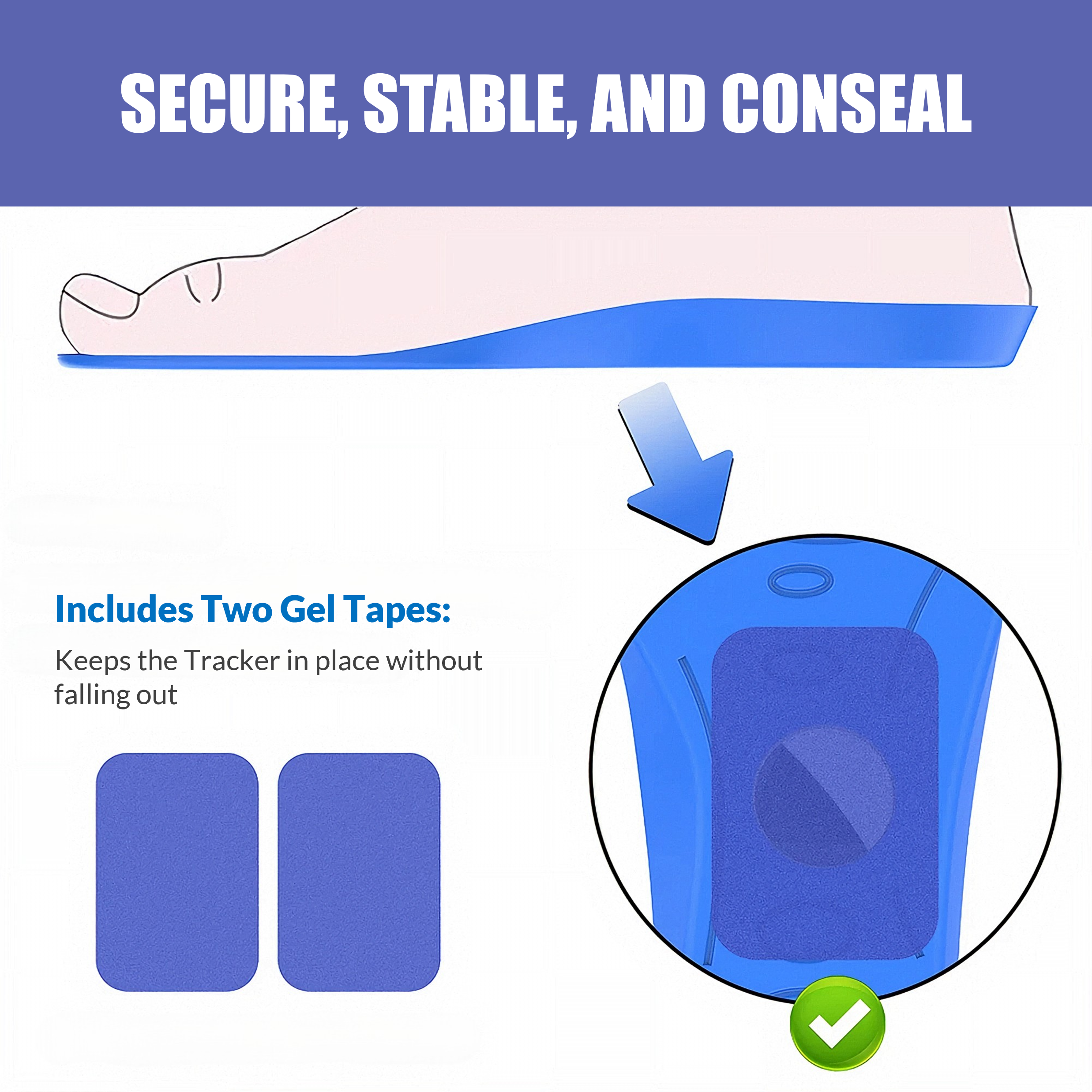 Hidden AirTag Shoe Insoles For Discreet Tracking And Safety