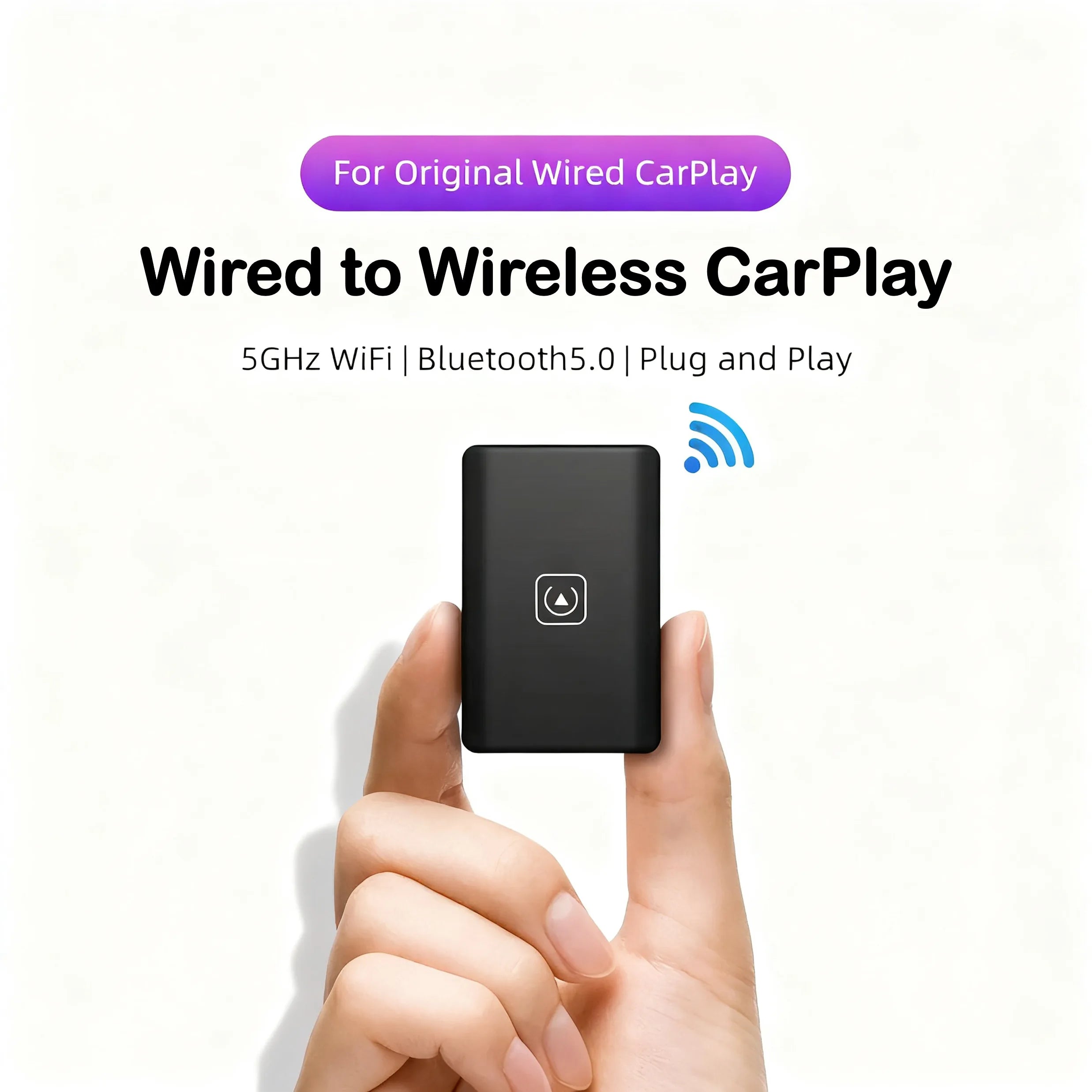 Wireless Apple CarPlay Adapter For Cable Free Driving Experience