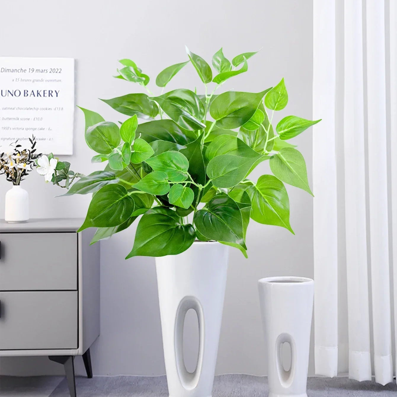 Dlight Decor 50cm Scindapsus Green Plant for Indoor Floor Display