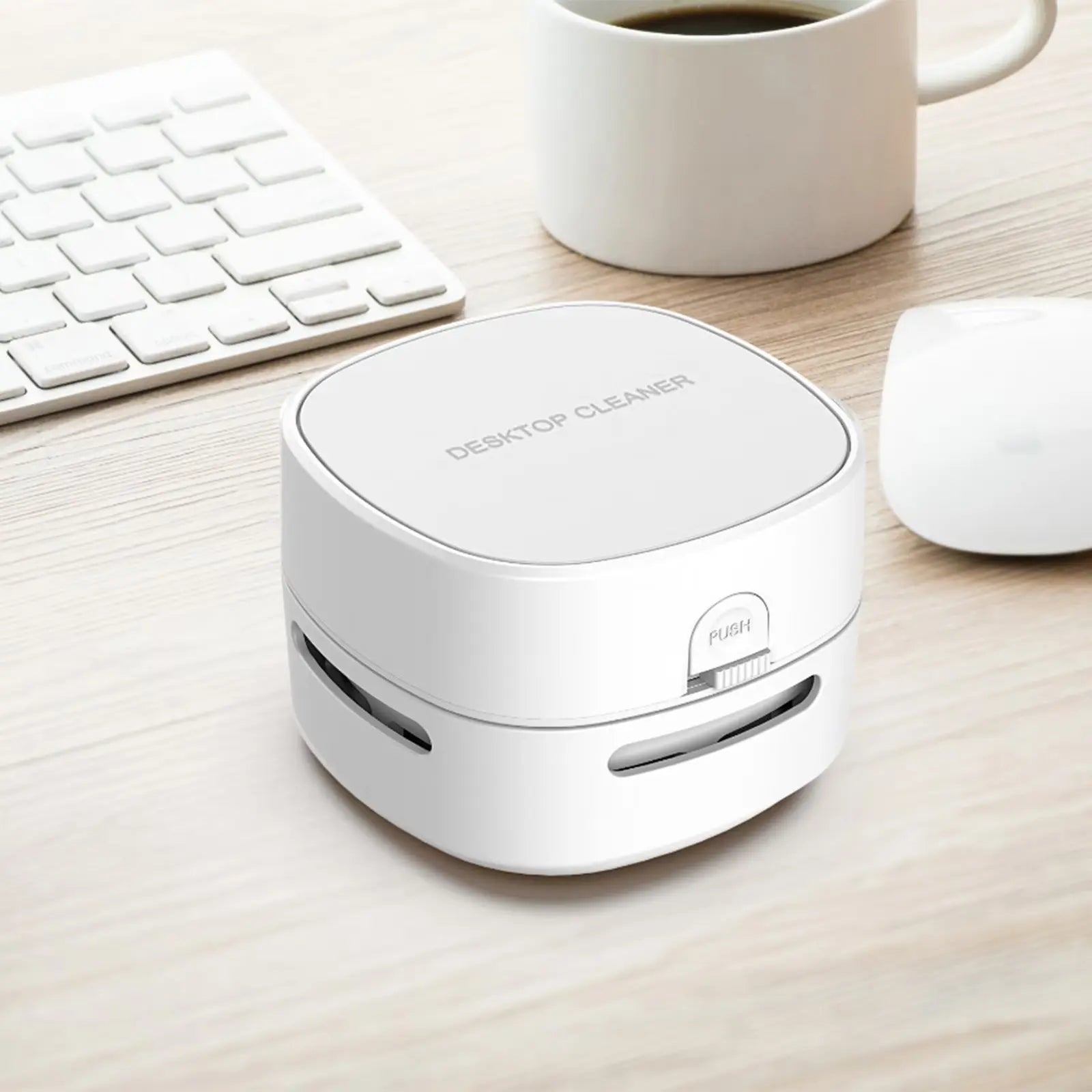 360° Rotating Mini Vacuum Cleaner For Table With Powerful Suction