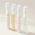 4 In 1 Travel Dispenser Bottles & Toiletry Containers With Labels