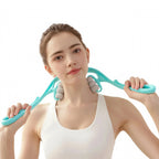 6 Wheel Neck And Shoulder Massager With Deep Tissue Relief