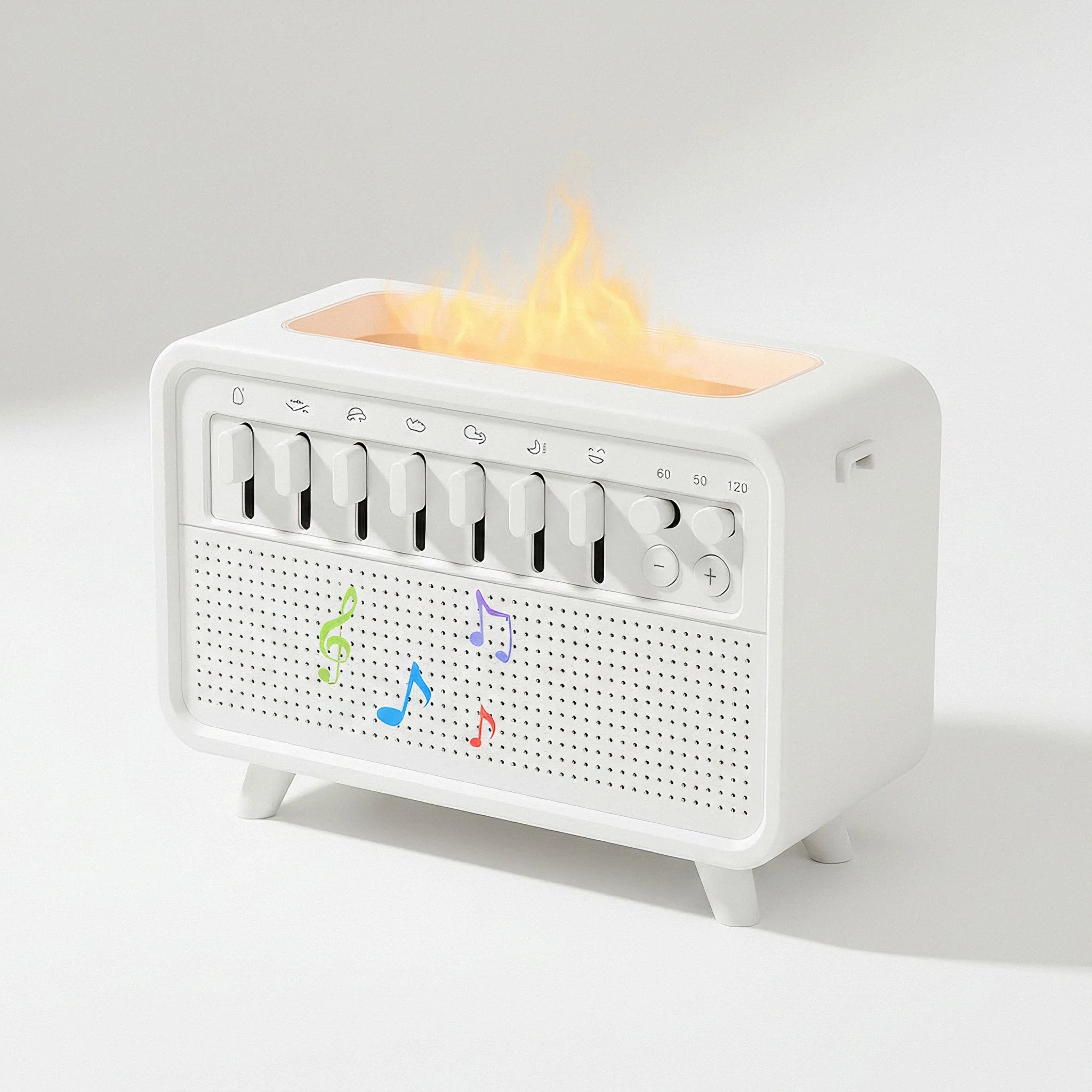3 In 1 Bluetooth Humidifier With White Noise And Ambient Light