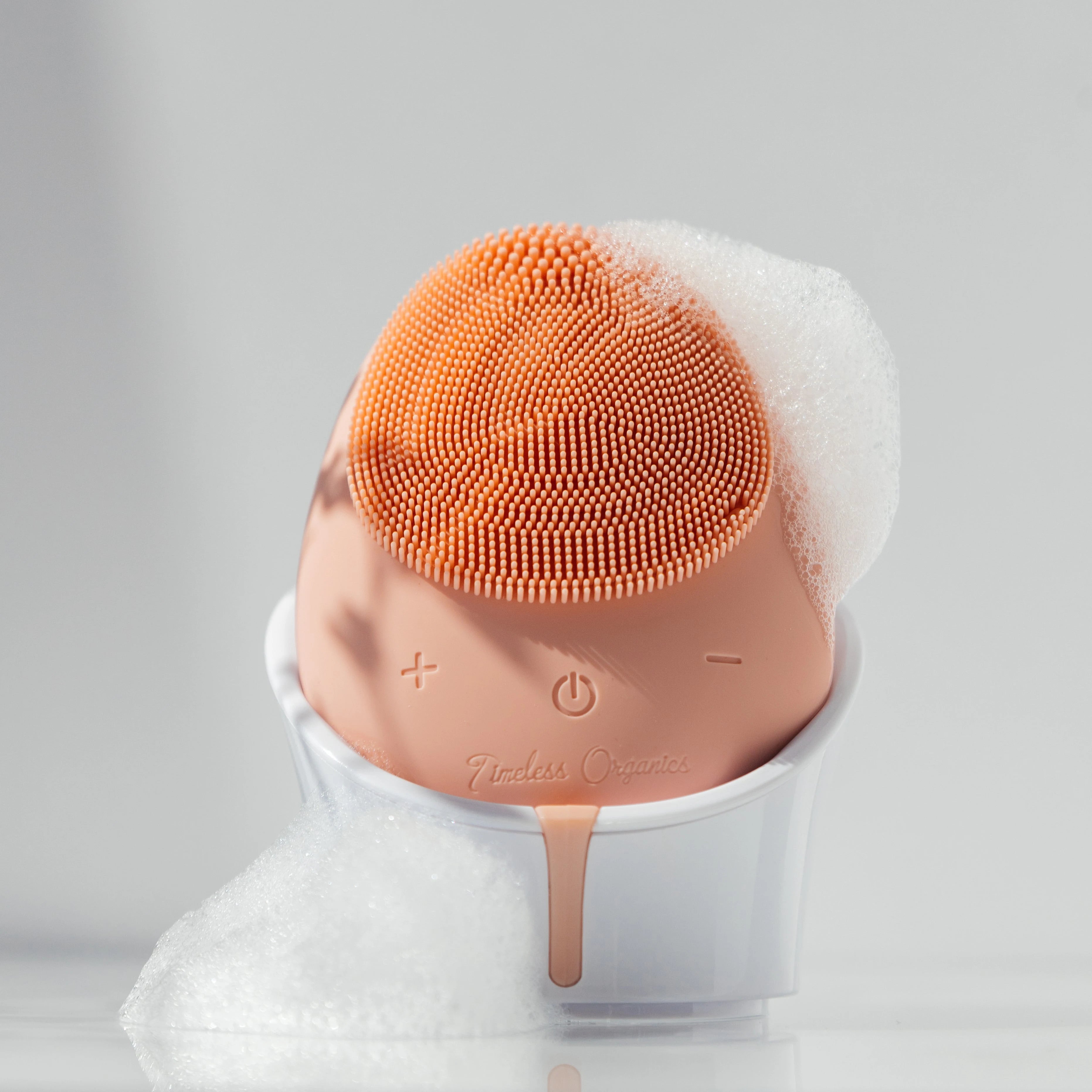 Timeless Organics Facial Cleansing Brush – Gentle Deep Clean
